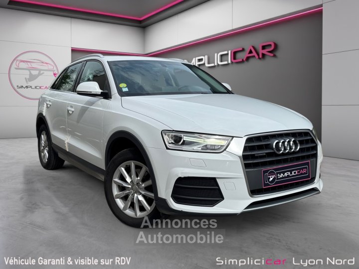 Audi Q3 20 TDI 150 ch S tronic 7 Quattro Ambiente (GARANTIE 12mois) - 1