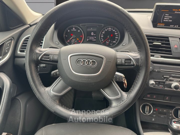 Audi Q3 20 TDI 150 ch S tronic 7 Quattro Ambiente (GARANTIE 12mois) - 10