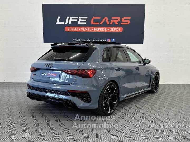 Audi RS3 Sportback IV 25 TFSI 400ch quattro S tronic 7 - 9