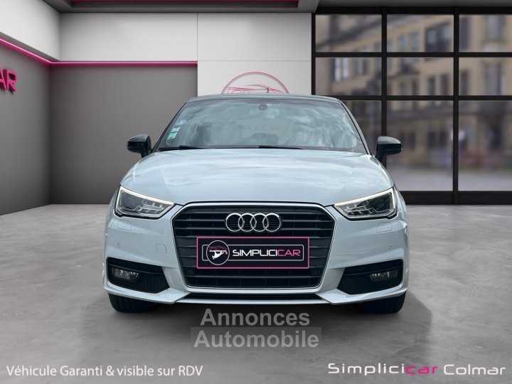 Audi A1 Sportback TFSI Ambition Luxe Bi-Color S-Tronic Palettes au volant Full Cuir Garantie 12 Mois - 6