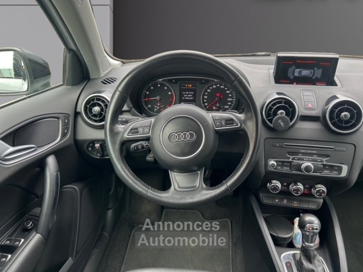 Audi A1 Sportback TFSI Ambition Luxe Bi-Color S-Tronic Palettes au volant Full Cuir Garantie 12 Mois - 10