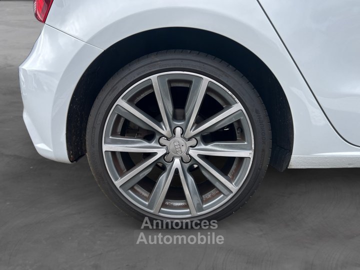 Audi A1 Sportback TFSI Ambition Luxe Bi-Color S-Tronic Palettes au volant Full Cuir Garantie 12 Mois - 19