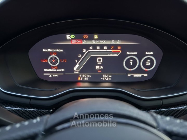 Audi RS5 Sportback 29 V6 TFSI 450ch quattro tiptronic 8 - 23