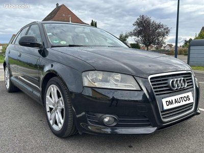 Audi A3 ambition luxe 20 tdi gps + siege chauffant   - 1