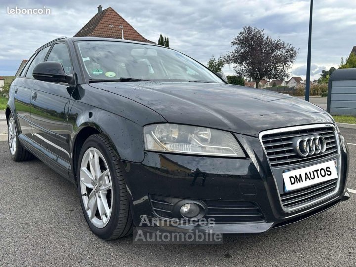 Audi A3 ambition luxe 20 tdi gps + siege chauffant - 1