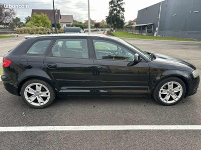 Audi A3 ambition luxe 20 tdi gps + siege chauffant   - 2