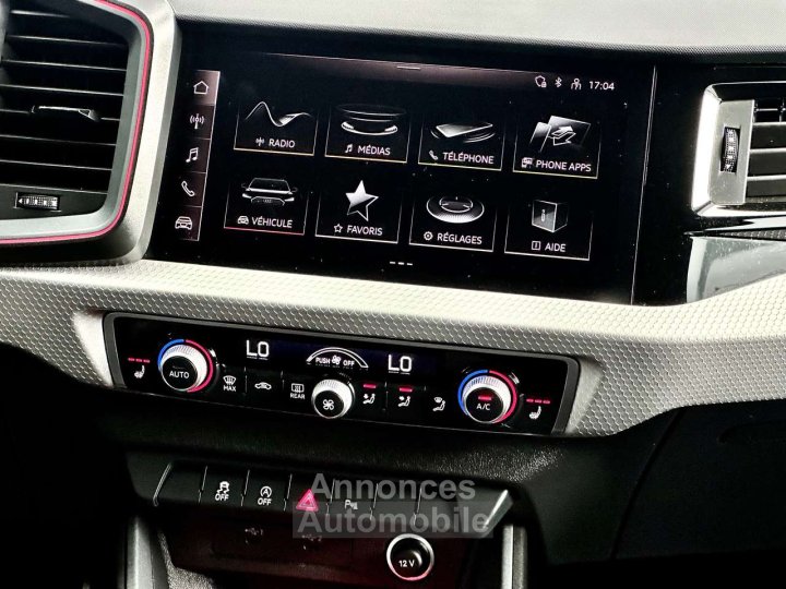 Audi A1 Sportback 35 TFSI 1,5i 150cv S LINE tronic - 11