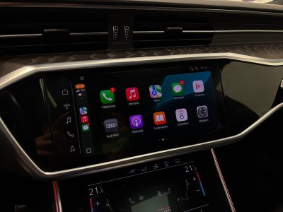 Audi A7 Sportback 55 TFSIE 367 ch S-line Quattro / Bang&Olufsen / Caméra 360° / Attelage / TO   - 19