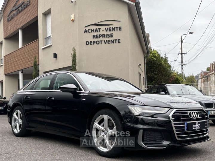 Audi A6 Quattro 30 V6 50 TDI - 286 - BVA Tiptronic  2018 BERLINE S line PHASE 1 - 3