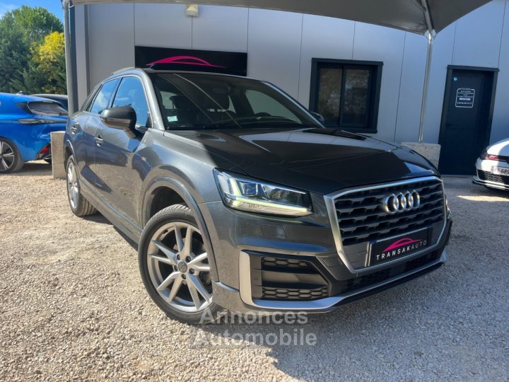 Audi Q2 30 TFSI 116 BVM6 S Line Plus / Toit Ouvrant / Origine France - 1
