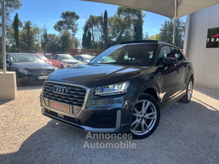 Audi Q2 30 TFSI 116 BVM6 S Line Plus / Toit Ouvrant / Origine France - 3