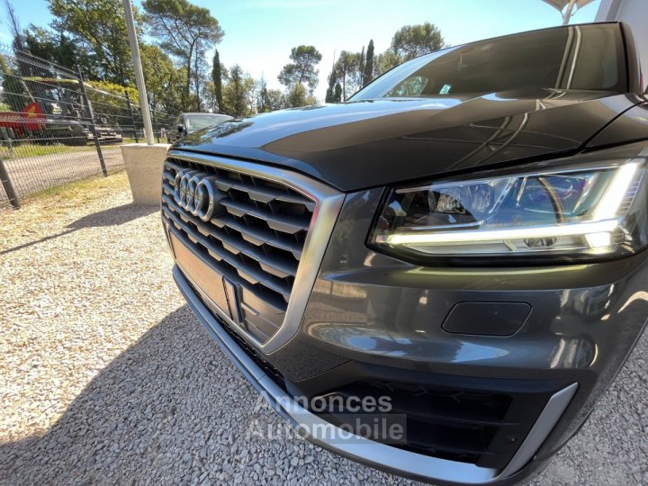 Audi Q2 30 TFSI 116 BVM6 S Line Plus / Toit Ouvrant / Origine France - 9