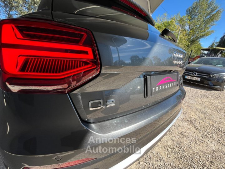Audi Q2 30 TFSI 116 BVM6 S Line Plus / Toit Ouvrant / Origine France - 11