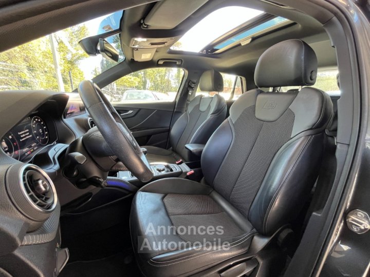Audi Q2 30 TFSI 116 BVM6 S Line Plus / Toit Ouvrant / Origine France - 17