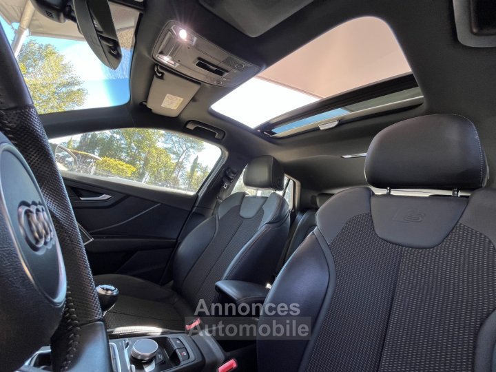 Audi Q2 30 TFSI 116 BVM6 S Line Plus / Toit Ouvrant / Origine France - 18