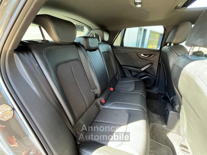 Audi Q2 30 TFSI 116 BVM6 S Line Plus / Toit Ouvrant / Origine France - 22