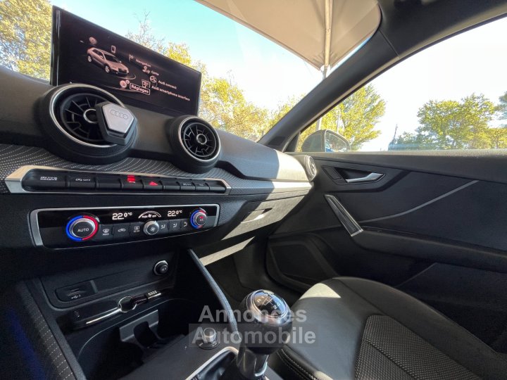 Audi Q2 30 TFSI 116 BVM6 S Line Plus / Toit Ouvrant / Origine France - 43