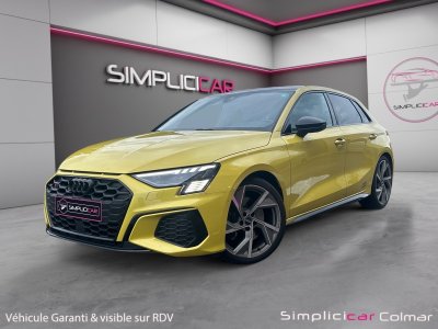 Audi S3 SPORTBACK TFSI 310cv S-tronic 7 Quattro Caméra de Recul Feu Led Jaune Python Yellow Garantie 12 Mois   - 4