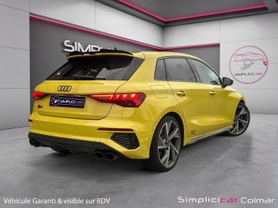 Audi S3 SPORTBACK TFSI 310cv S-tronic 7 Quattro Caméra de Recul Feu Led Jaune Python Yellow Garantie 12 Mois   - 5
