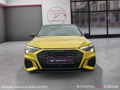 Audi S3 SPORTBACK TFSI 310cv S-tronic 7 Quattro Caméra de Recul Feu Led Jaune Python Yellow Garantie 12 Mois   - 6