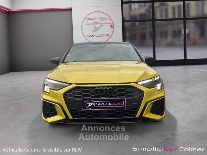 Audi S3 SPORTBACK TFSI 310cv S-tronic 7 Quattro Caméra de Recul Feu Led Jaune Python Yellow Garantie 12 Mois - 6