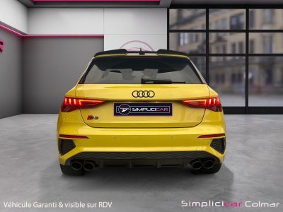 Audi S3 SPORTBACK TFSI 310cv S-tronic 7 Quattro Caméra de Recul Feu Led Jaune Python Yellow Garantie 12 Mois   - 7