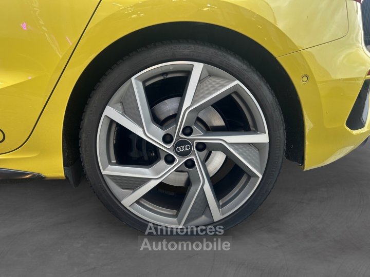 Audi S3 SPORTBACK TFSI 310cv S-tronic 7 Quattro Caméra de Recul Feu Led Jaune Python Yellow Garantie 12 Mois - 16