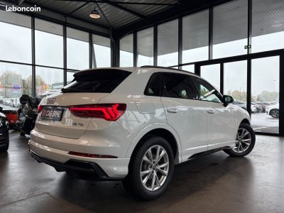 Audi Q3 150 CH S Line Garantie 6 ans Apple Carplay Attelage Hayon Electrique Pack Black Sièges Chauffants LED Volant Méplat Keyless 18P 449-mois   - 2