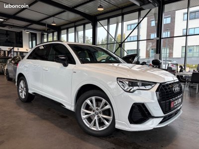 Audi Q3 150 CH S Line Garantie 6 ans Apple Carplay Attelage Hayon Electrique Pack Black Sièges Chauffants LED Volant Méplat Keyless 18P 449-mois   - 3