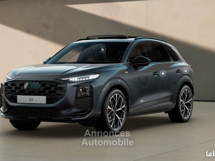 Audi Q3 2026 20 tdi 150 ch s line tronic 7 garantie 5 ans gris daytona - 1