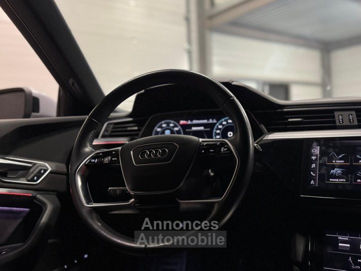 Audi e-tron 50 Quattro AVUS 313 CV - Batterie Garantie 2027 - 19