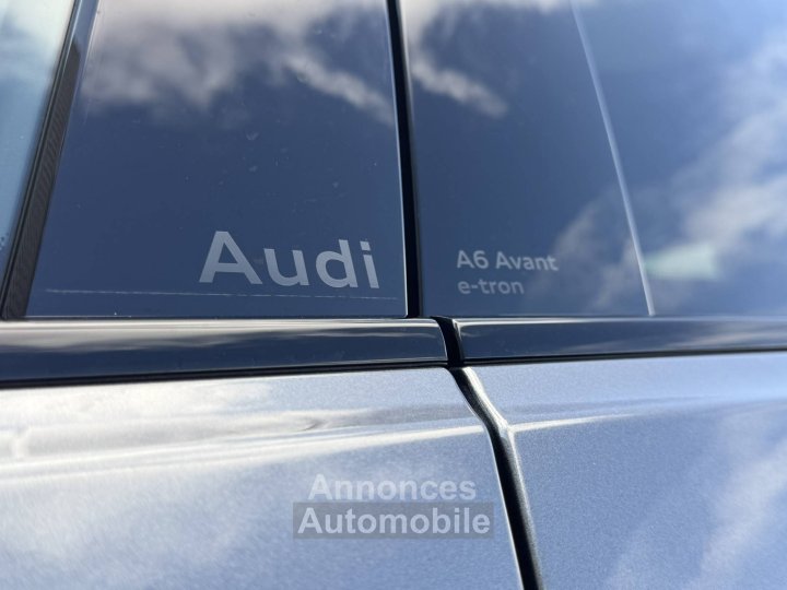 Audi A6 Avant E-TRON e-tron Performance 367 ch 100 kWh S line - 41