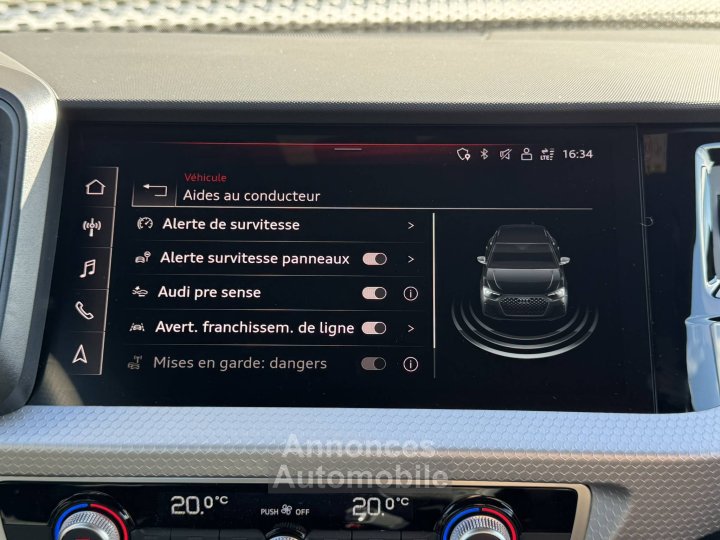 Audi A1 Sportback 30 TFSI 116 ch S tronic 7 S Line - 13