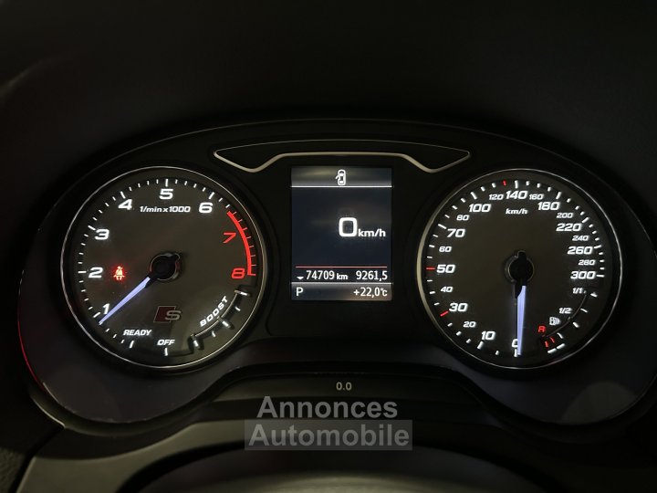 Audi S3 SPORTBACK TFSI 300ch - 47