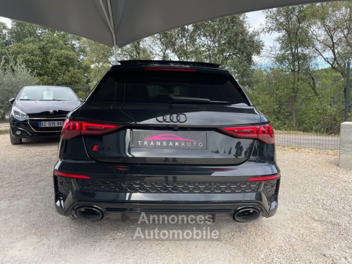 Audi RS3 SPORTBACK 8Y 25 TFSI 400 S tronic 7 Quattro / Toit Ouvrant / Bang Olufsen / Malus Payé - 6