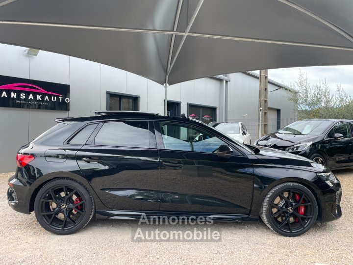 Audi RS3 SPORTBACK 8Y 25 TFSI 400 S tronic 7 Quattro / Toit Ouvrant / Bang Olufsen / Malus Payé - 8