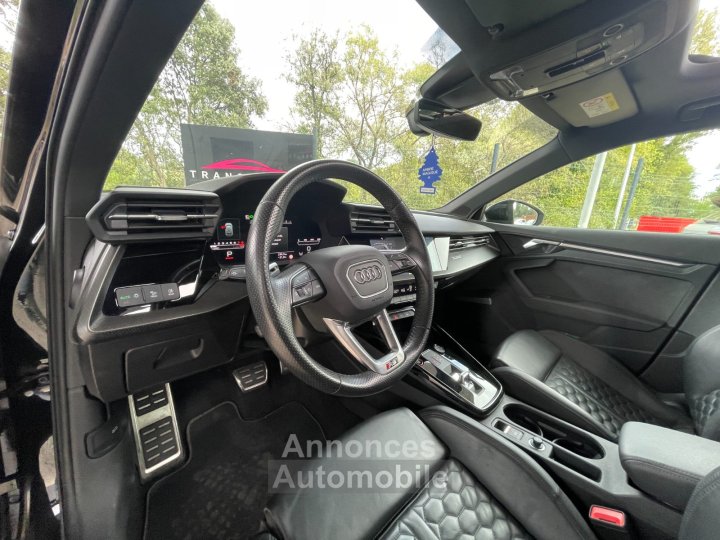 Audi RS3 SPORTBACK 8Y 25 TFSI 400 S tronic 7 Quattro / Toit Ouvrant / Bang Olufsen / Malus Payé - 14
