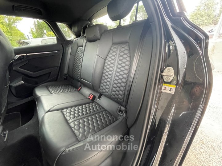 Audi RS3 SPORTBACK 8Y 25 TFSI 400 S tronic 7 Quattro / Toit Ouvrant / Bang Olufsen / Malus Payé - 17