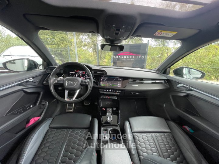 Audi RS3 SPORTBACK 8Y 25 TFSI 400 S tronic 7 Quattro / Toit Ouvrant / Bang Olufsen / Malus Payé - 21