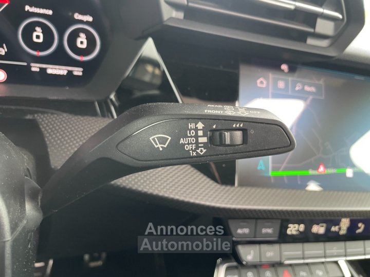 Audi RS3 SPORTBACK 8Y 25 TFSI 400 S tronic 7 Quattro / Toit Ouvrant / Bang Olufsen / Malus Payé - 28