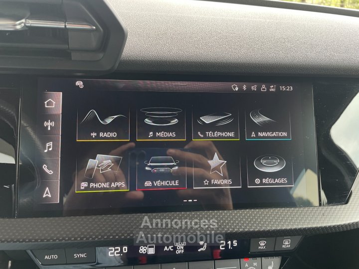 Audi RS3 SPORTBACK 8Y 25 TFSI 400 S tronic 7 Quattro / Toit Ouvrant / Bang Olufsen / Malus Payé - 40