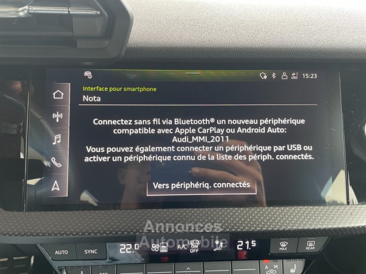 Audi RS3 SPORTBACK 8Y 25 TFSI 400 S tronic 7 Quattro / Toit Ouvrant / Bang Olufsen / Malus Payé - 42