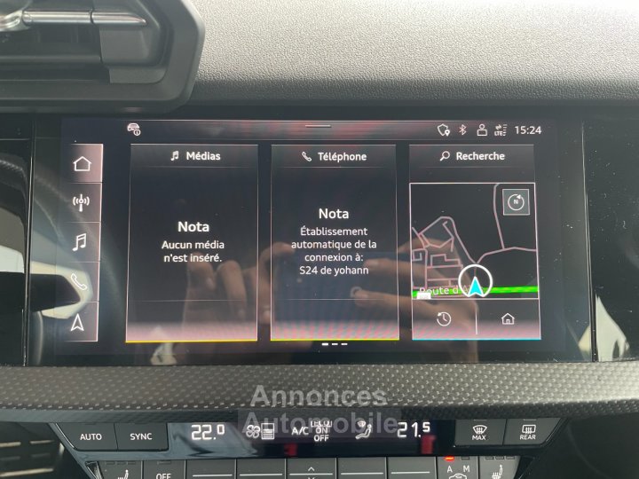 Audi RS3 SPORTBACK 8Y 25 TFSI 400 S tronic 7 Quattro / Toit Ouvrant / Bang Olufsen / Malus Payé - 43