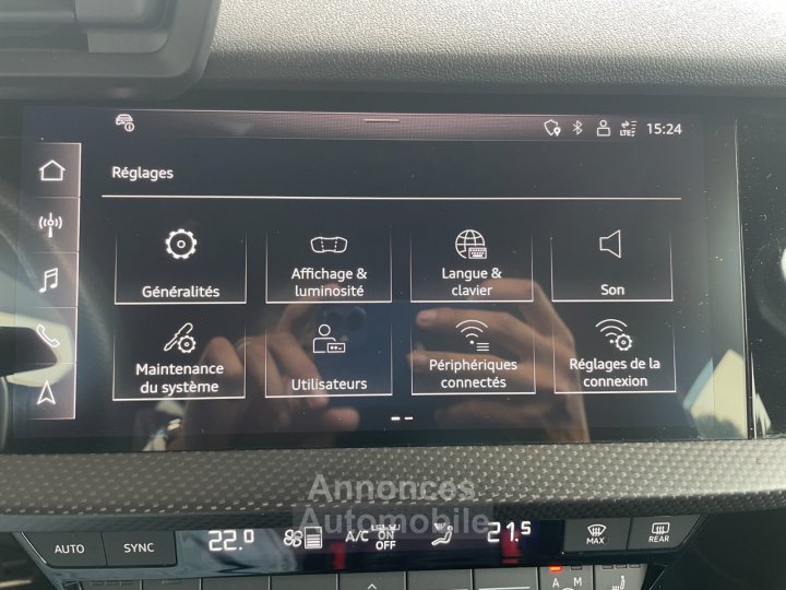 Audi RS3 SPORTBACK 8Y 25 TFSI 400 S tronic 7 Quattro / Toit Ouvrant / Bang Olufsen / Malus Payé - 46