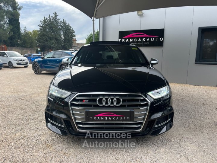 Audi S3 SPORTBACK 20 TFSI 310 S tronic 7 Quattro / Car Play / Toit Ouvrant / Origine France / Noir Panthère (Peinture Exclusive) / 5 Places - 2