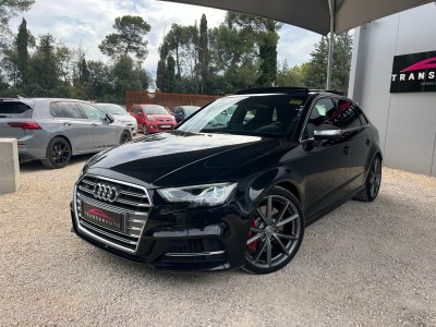 Audi S3 SPORTBACK 20 TFSI 310 S tronic 7 Quattro / Car Play / Toit Ouvrant / Origine France / Noir Panthère (Peinture Exclusive) / 5 Places - 3