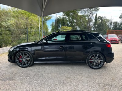 Audi S3 SPORTBACK 20 TFSI 310 S tronic 7 Quattro / Car Play / Toit Ouvrant / Origine France / Noir Panthère (Peinture Exclusive) / 5 Places - 4