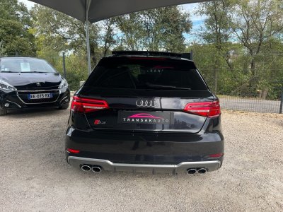 Audi S3 SPORTBACK 20 TFSI 310 S tronic 7 Quattro / Car Play / Toit Ouvrant / Origine France / Noir Panthère (Peinture Exclusive) / 5 Places - 6