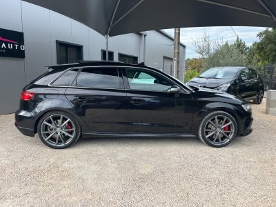 Audi S3 SPORTBACK 20 TFSI 310 S tronic 7 Quattro / Car Play / Toit Ouvrant / Origine France / Noir Panthère (Peinture Exclusive) / 5 Places - 8