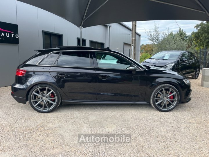Audi S3 SPORTBACK 20 TFSI 310 S tronic 7 Quattro / Car Play / Toit Ouvrant / Origine France / Noir Panthère (Peinture Exclusive) / 5 Places - 8